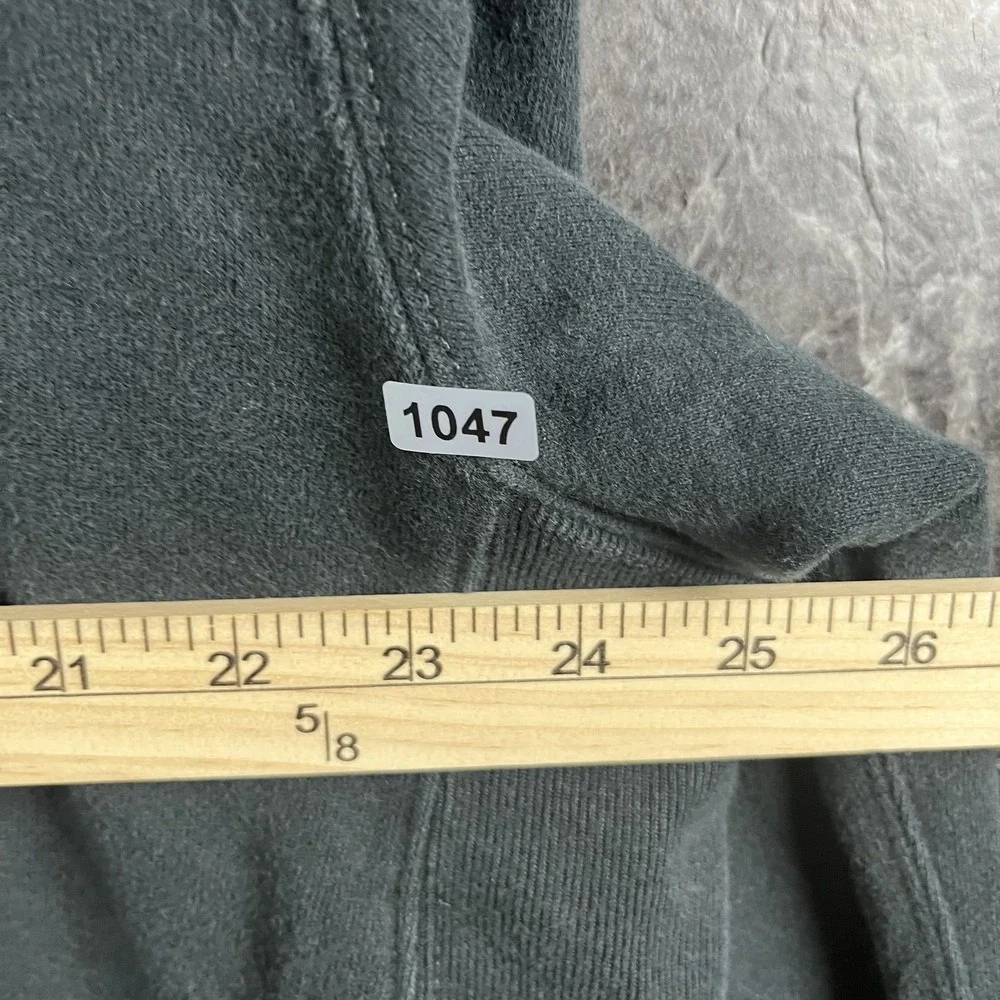 Polo Ralph Lauren Black Vtg Big Pony Plaid Zip Hoodie XL